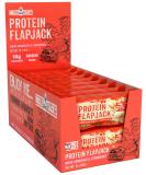 Uncle Jack's Protein Flapjacks - 16 x 100g - 18g Protein - Vegetarian (White Chocolate & Strawberry) - Buy Online on GoSupps.com