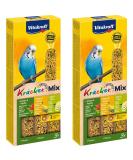Vitakraft Parakeet Crackers - Banana Herbs & Kiwi Mix - 3 Pieces (Pack of 2) - International Shipping Available - Buy Online on GoSupps.com