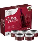 Red Wine Facial Kit for Women & Men - Beauty Parlour Facial Set of 5 | 275g | Skincare & Anti-Aging - Buy Online on GoSupps.com