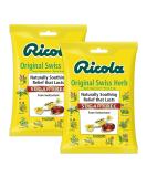 Ricola Sugar Free Throat Drops Original Swiss Herb - 19 ct (Pack of 2) - Buy Online on GoSupps.com