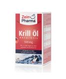 Zein Pharma Krill Oil Capsules 500 mg - 60 Softgels for Omega-3 Support | Premium 1 Pack (42 g) - International Shipping Available - Buy Online on GoSupps.com