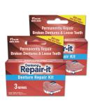 Dentemp Repair Kit - Repair-It Advanced Formula Denture Repair Kit (Pack of 2) - Denture Repair Kit Repairs Broken Dentures - Denture Repair to Mend Cracks & Replace Loose Teeth - Buy Online on GoSupps.com