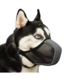 Soft Dog Muzzle for Large Medium & Small Breeds - Breathable & Comfortable for Eating Grooming & Biting - Perfect for Labrador Poodle Husky (Size S: Snout 8 -9 ) - Buy Online on GoSupps.com