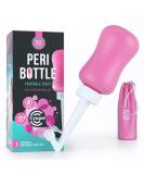 Cynpel Peri Bottle | Portable Bidet for Feminine Care & Hemorrhoid Treatment - Dusty Rose - Buy Online on GoSupps.com