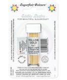 Yellow Gold Edible Lustre Dust - Add Lustrous Shine to Cakes & Decorations | E171 Free - 2g - Buy Online on GoSupps.com