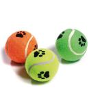 Karlie tennis balls with squeaker : 6 cm assorted colours - Buy Online on GoSupps.com