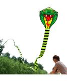HENGDA KITE Large Power Snake Kite - 26 Ft Flying Line Outdoor Fun Sports - Buy Online on GoSupps.com