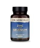 Dr. Mercola Zinc Plus Selenium - 30 Capsules for Immune Support - Buy Online on GoSupps.com