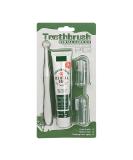 Dog Dental Care Kit (4 Pieces) -Dog Toothbrush and Toothpaste Beef Flavor &Puppy Teeth Finger Brush - Dog Teeth Cleaning Dental Care Kit- Plaque Remover for Dogs Teeth - Dog Breath Freshener 4 Pcs Kit - Buy Online on GoSupps.com