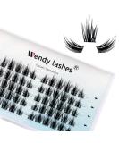 C Curl Cluster Lashes 14mm | 0.07mm Wide Stem Eyelash Extensions - Soft & Reusable - Buy Online on GoSupps.com