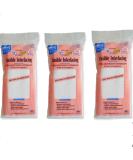 White Fusible Interfacing 3-Pack 3 Pack - Buy Online on GoSupps.com