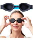 MyHalos Moisture Chamber Glasses & Sleep Mask for Dry Eyes | Reusable Hydrating Moisture Goggles | Patent Pending Solution - Buy Online on GoSupps.com