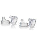 Nuby Super Spout No Spill Replacement Spouts - Clear 4 Count (Pack of 2) - Ideal for Sippy Cups - Buy Online on GoSupps.com