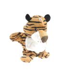 Large Dark Tiger Plush Hand Puppet for Kids - Soft and Fluffy Animal Toy - Buy Online on GoSupps.com