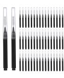 Patelai 50 Pieces Interdental Brush & Toothpick Set - Dental Hygiene Flosser for Effective Oral Care (Black - Buy Online on GoSupps.com