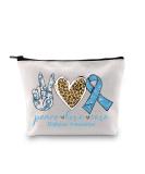 PXTIDY Funny Diabetic Gift | Diabetes Warrior Cosmetic Bag for Diabetes Awareness | Medical Alert Makeup Pouch | Diabetic Emergency Survival Kit - Buy Online on GoSupps.com