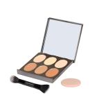Jerome Alexander Magic Minerals Contour Palette - Complete Contour Makeup Kit with Concealer, Foundation, Highlighter, Brush & Sponge - Buy Online on GoSupps.com
