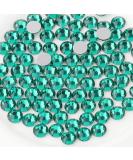 Beadsland 288 Pieces Flat Back Rhinestones - Blue Zirconia Nail Crystals SS30 (6.4-6.6mm) for Stunning Nail Art - Buy Online on GoSupps.com