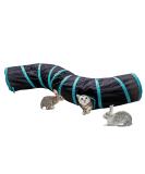 Baguuaray Cat Tunnel Collapsible 2 Way Interactive Pet Play Toy for Indoor Outdoor - Ideal for Puppy, Kitten, Rabbits, Guinea Pig - Buy Online on GoSupps.com