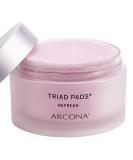 Arcona Triad Toner Pads- Pore Minimizer for Face  Exfoliating Face Pads. Cranberry Extract  Rice Milk  Witch Hazel  Grape Seed Extract  Vitamin C  Vitamin E - 45 Toner Pads. Made in The USA. 45 Count (Pack of 1) - Buy Online on GoSupps.com