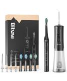 Bitvae Electric Toothbrush with Water Flosser , 4H Charge Maximum 30 Days Use , 5 Modes Sonic Electric Toothbrush , 3 Modes Cordless Dental Flosser Picks , 4 Brush Heads and 4 Water Jet Tips - Buy Online on GoSupps.com