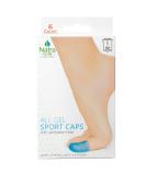 NatraCure Blue Gel Toe Cap and Finger Protector - 6 Pack (Large/X-Large) - Pain Relief for Corns, Blisters, Ingrown Nails - Buy Online on GoSupps.com