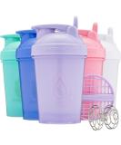 HydraCup Protein Blender Shaker Bottle Wire Ball and Mixing Grid 590 ml BPA Free Shakes Value Pack - Buy Online on GoSupps.com