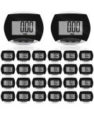 Portable LCD Pedometer for Running and Walking | Step Counter with Calories Burned | Jogging, Hiking, and Running Tracker - Buy Online on GoSupps.com