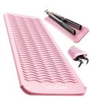 ANGENIL Heat Resistant Silicone Mat Pouch for Hair Styling Tools - Gifts for Women | Food Grade Blush - Buy Online on GoSupps.com