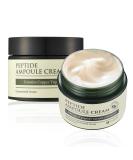 MIZON Peptide Ampoule Cream (50ml) - Korean Skincare for Hydration Wrinkle Care with Amino Acids Elastin & Collagen - International Shipping Available - Buy Online on GoSupps.com