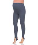 FUTURO FASHION Women's Maternity Fleece Lined Stirrup Leggings - Over Bump Belly Support - High Waisted Winter Pants - Buy Online on GoSupps.com