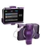 APDTEK Tandem Tslim X2 Pump Case & Accessories for t Slim G4 - Purple | Insulin Pump Holder with 360 Rotating Holster & Sturdy Belt Clip - Buy Online on GoSupps.com