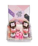 18PCS Women Spa Gift Basket - Birthday, Get Well, Self Care - Rose Lavender Bath Set - Buy Online on GoSupps.com