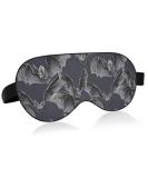 Watercolor Bat Sleep Mask | Adjustable Light Blocking Eye Mask for Sleep Travel & Naps - Perfect for Halloween - Buy Online on GoSupps.com