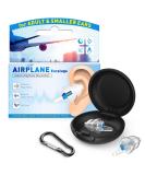 Best Ear Plugs for Airplane Pressure Relief & Ear Pain - Comfortable Reusable Earplugs for Adults & Kids 12+ - 25dB Noise Reduction - Travel Essentials - Buy Online on GoSupps.com