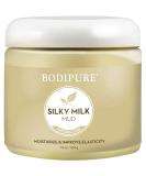 Bodipure Silky Milk Mud Mask - Spa Quality Body Treatment with Essential Milk Proteins & Vitamins - Moisturizing & Re-hydrating - 16 Ounce - Buy Online on GoSupps.com