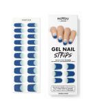 MOYOU LONDON Semi Cured Gel Nail Strips (20 Pc) - Easy Apply & Remove for Salon-Quality Manicure | Buy 3, Get 1 Free UV Lamp - Buy Online on GoSupps.com