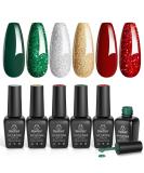 Beetles Gel Nail Polish Set Sparkle Green Glitter & Dark Colors | UV LED Soak Off Nail Art Kits for Women - Buy Online on GoSupps.com