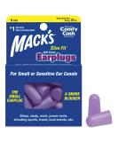 Mack's Slim Fit Soft Foam Earplugs - Purple 5 Pair | Small Ear Plugs for Sleeping Snoring Travel Concerts & Shooting | Made in USA - Buy Online on GoSupps.com