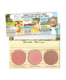 theBalm Highlighting Powder Cheek Palette  Face Sculpting Kit  Fade Resistant Blushes/Bronzers  Balm (Springs  Beach and Desert)  0.16 ounces - Buy Online on GoSupps.com