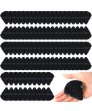 100pcs Black Triangle Powder Puffs - Soft Makeup Sponge for Loose Mineral Body Powder - Velour Cosmetic Foundation Tools - Buy Online on GoSupps.com