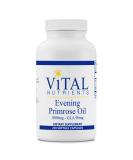 Vital Nutrients Evening Primrose Oil 1000mg - 250 Softgels, Cold-Pressed with GLA - Omega-6 Fatty Acid Supplement - Buy Online on GoSupps.com