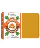 All-Natural Turmeric Soap Bar for Face & Body | Reduces Acne, Heals Scars, Cleanses Skin | 4oz Detox Treatment | Suitable for All Skin Types - Buy Online on GoSupps.com