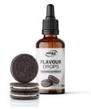 Flavor Drops Sugar-Free 50ml - Wehle Sports Cookies & Cream - Calorie-Free Sweetness for Quark Porridge & More - Buy Online on GoSupps.com