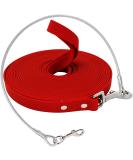 Waterproof Drag Line for Dogs | Chew-Proof Tie-Out Line 3-30m | Durable Training Leash for All Dog Sizes | 5m Red - Buy Online on GoSupps.com