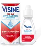 Visine Red Eye Hydrating Comfort Lubricant/Redness Reliever Eye Drops 1/2 fl oz (15 ml) - Buy Online on GoSupps.com