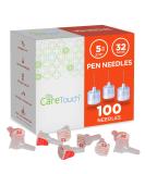 Care Touch Pen Needle 32G 3/16-5mm 100ct Ultra-Fine Insulin Pen Needles - Buy Online on GoSupps.com
