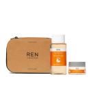 REN All Is Bright Radiance Duo - 300 ML | International Shipping Available - Skincare Essentials - Buy Online on GoSupps.com