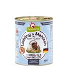 Granatapet Liebling's Meal Turkey & Rabbit Junior - Grain-Free Wet Dog Food (6 x 800g) | Sugar Additive-Free Single Feed - Buy Online on GoSupps.com
