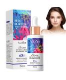 Face Serum SPF 60+ | Invisible Daily Sunscreen with Hyaluronic Acid & Niacinamide | Lightweight 24h Moisturizing Protection for Women - Buy Online on GoSupps.com